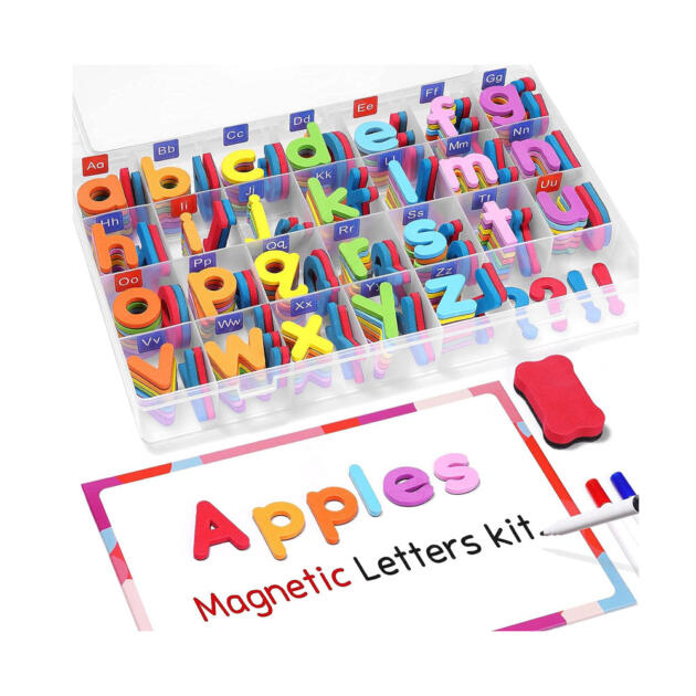 Gamenote Classroom Magnetic Alphabet Letters Kit 234 Pcs