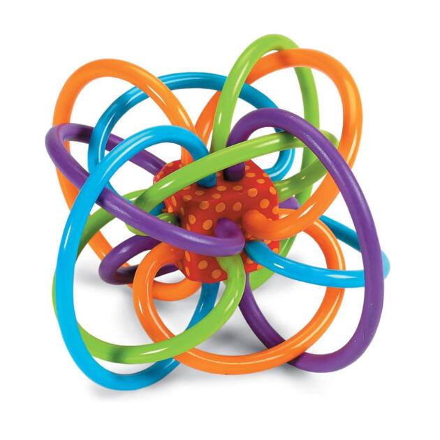 Manhattan Toy Winkel Rattle & Sensory Teether Toy
